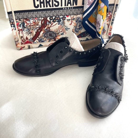 Fratelli Rossetti black loafers for women/ size 39 - Picture 2 of 6